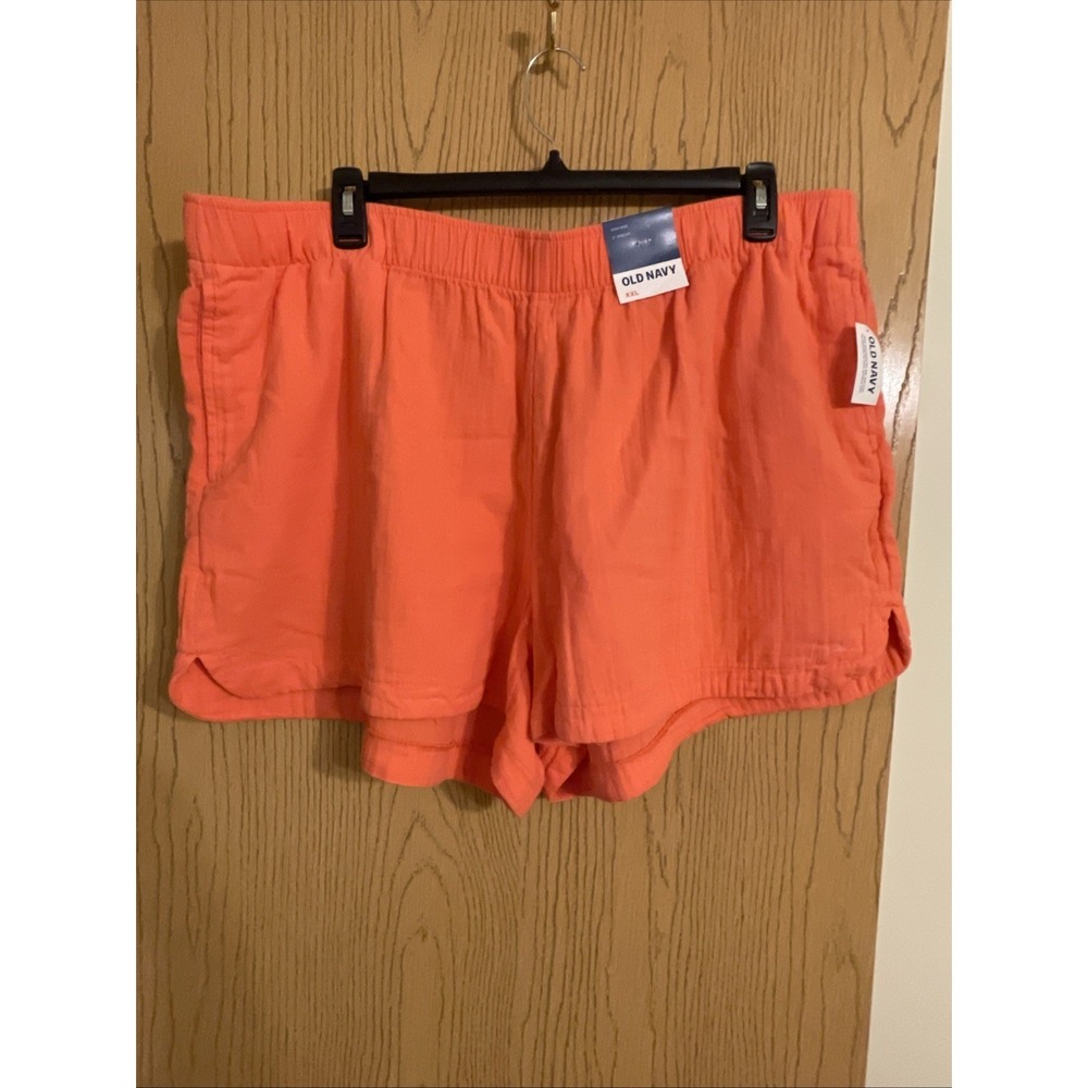 Women's Old Navy Shorts Size XXL Salmon Pink Breathable